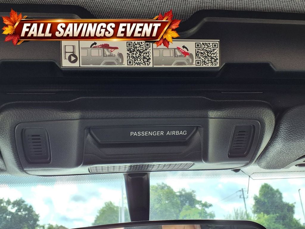 Used 2025 Bright White Clearcoat Jeep Sport image 27