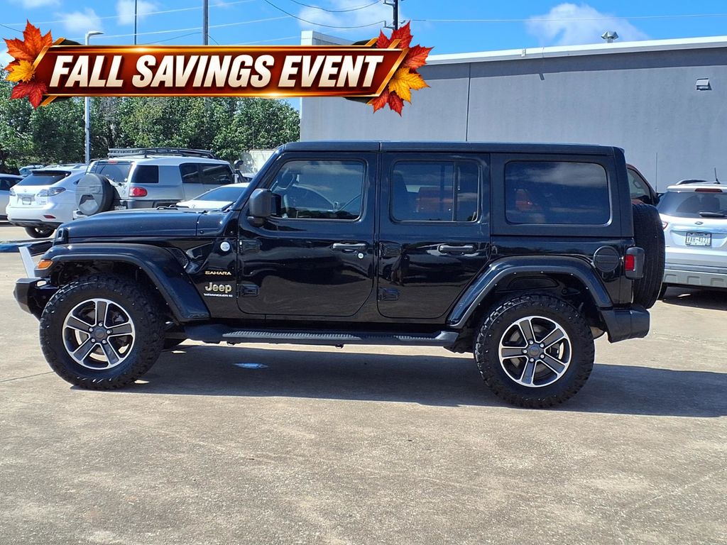 Used 2023 Black Clearcoat Jeep Sahara image 5