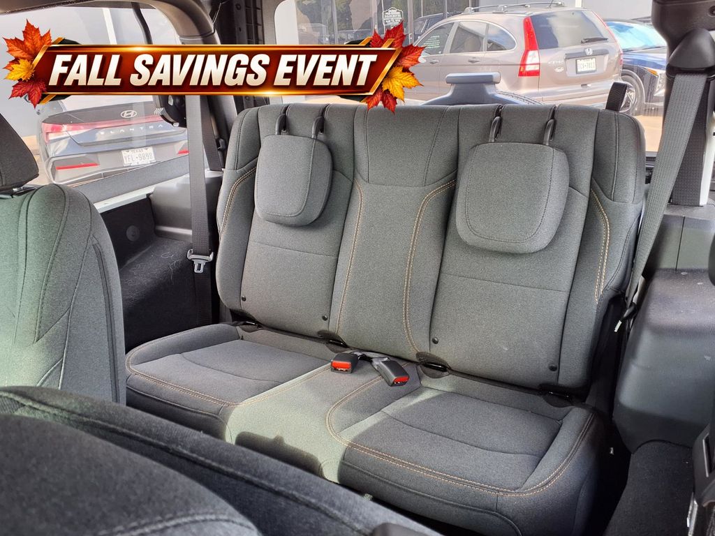 Used 2025 Bright White Clearcoat Jeep Sport image 11