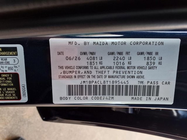 New 2026 Deep Crystal Blue Mica Mazda 2.5 S Preferred image 8