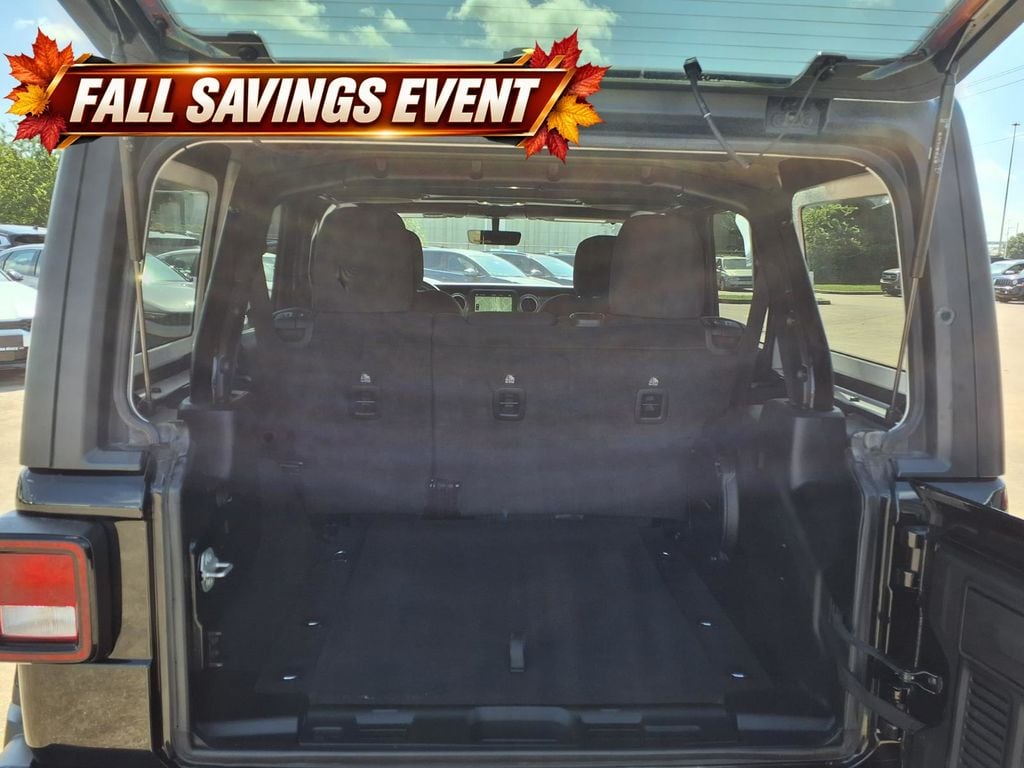 Used 2023 Black Clearcoat Jeep Sahara image 12