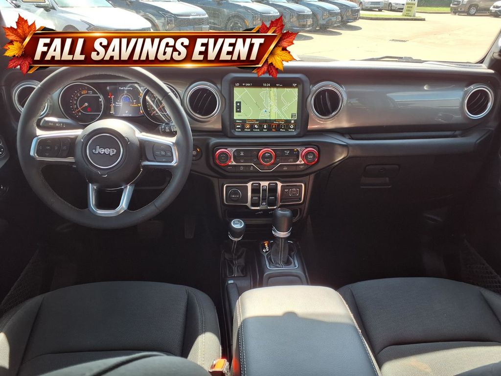 Used 2023 Black Clearcoat Jeep Sahara image 9