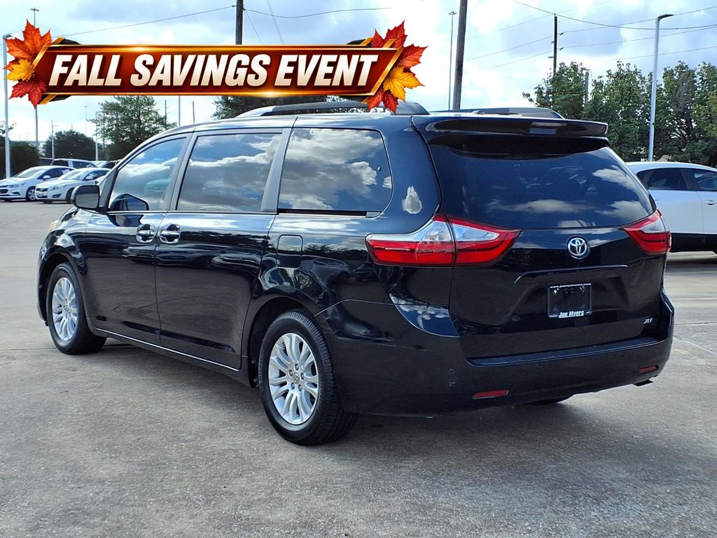Used 2017 Midnight Black Metallic Toyota XLE Premium image 2