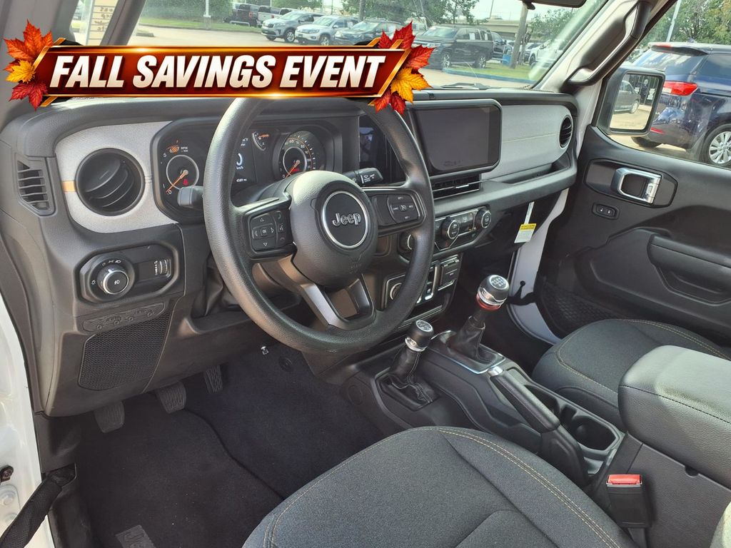 Used 2025 Bright White Clearcoat Jeep Sport image 9