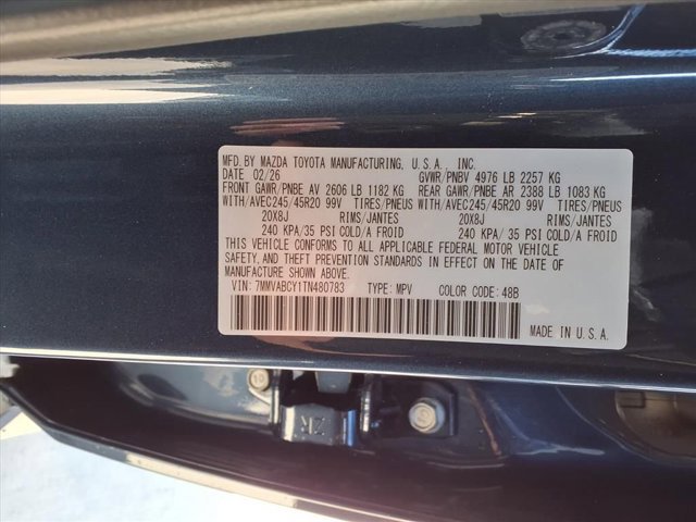 New 2026 Ingot Blue Metallic Mazda 2.5 Turbo AWD image 8