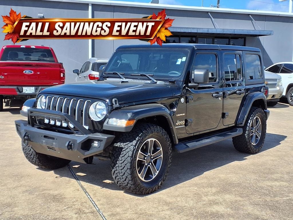 Used 2023 Black Clearcoat Jeep Sahara image 3