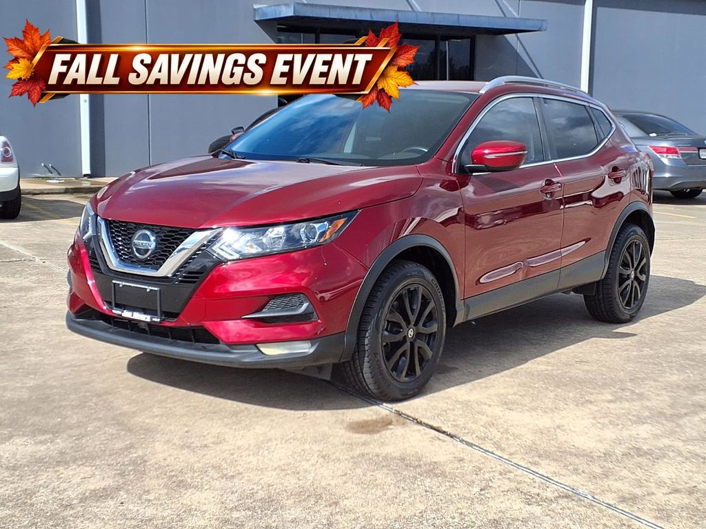 Used 2022 Scarlet Ember Pearl Metallic Nissan SV image 3