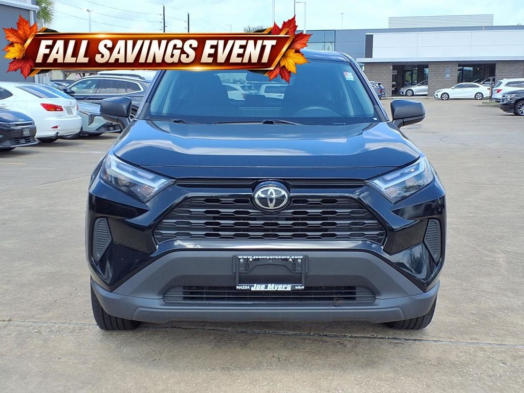 Used 2023 Midnight Black Metallic Toyota LE image 7