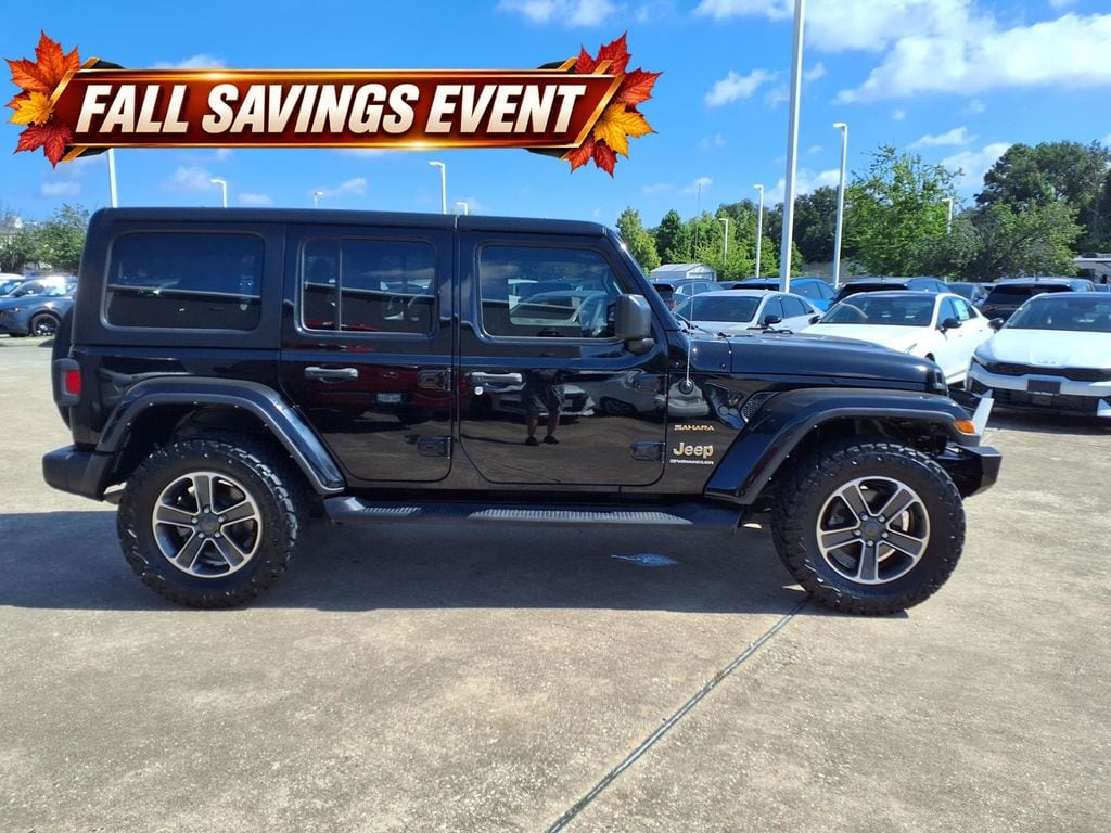 Used 2023 Black Clearcoat Jeep Sahara image 6