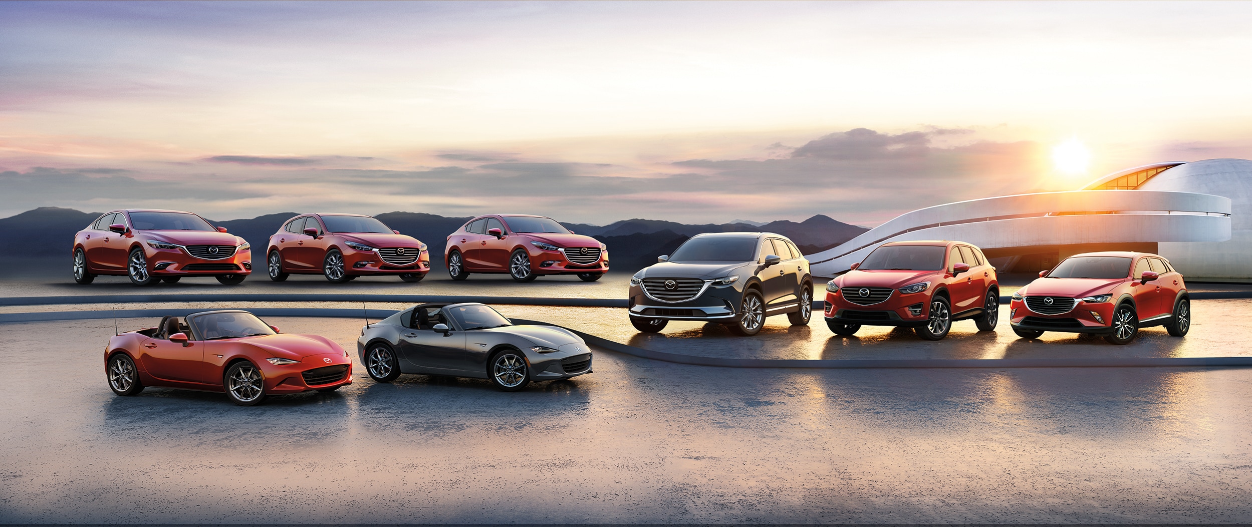 2017 Mazda lineup