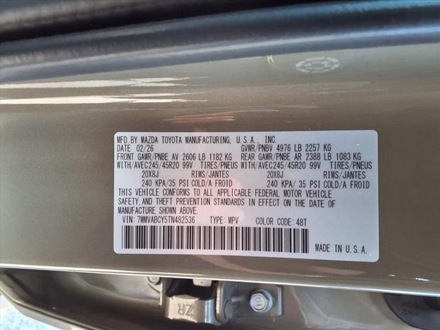 New 2026 Zircon Sand Metallic Mazda 2.5 Turbo AWD image 8