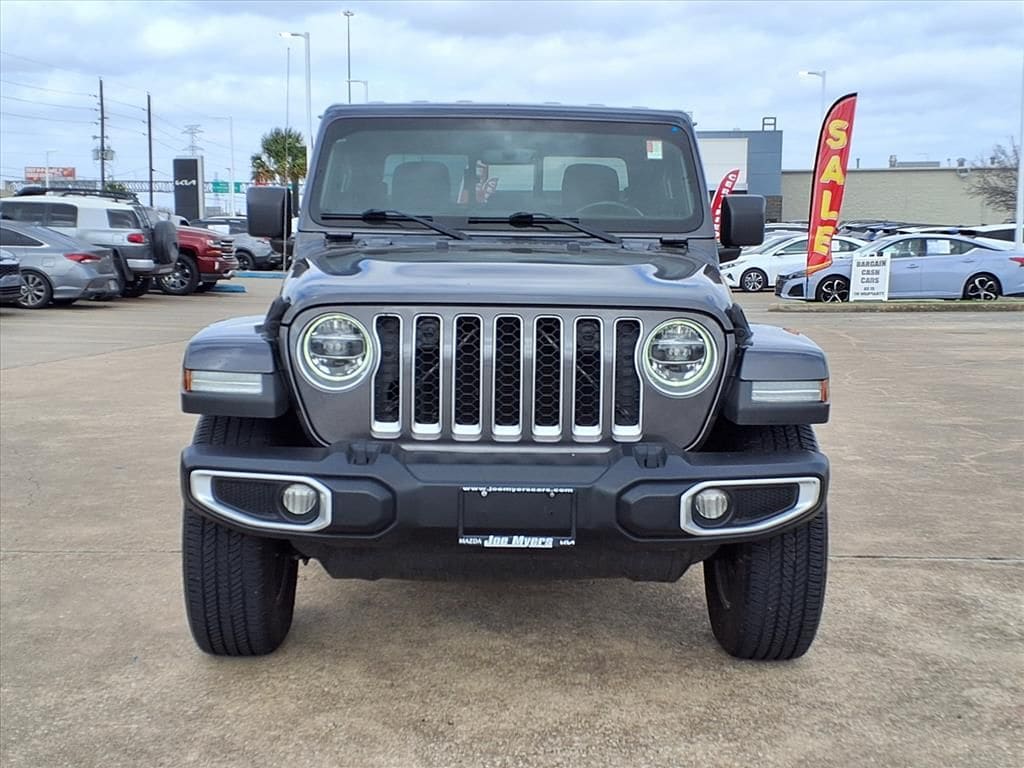 Used 2021 Granite Crystal Metallic Clearcoat Jeep Overland image 25