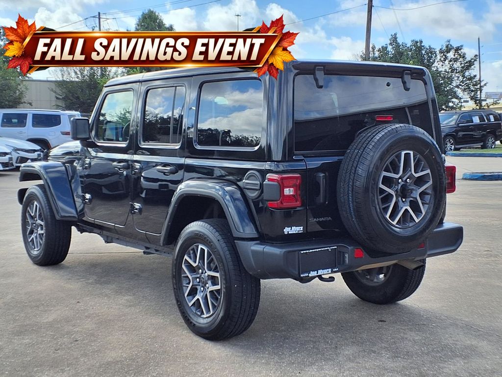 Used 2025 Black Clearcoat Jeep Sahara image 2