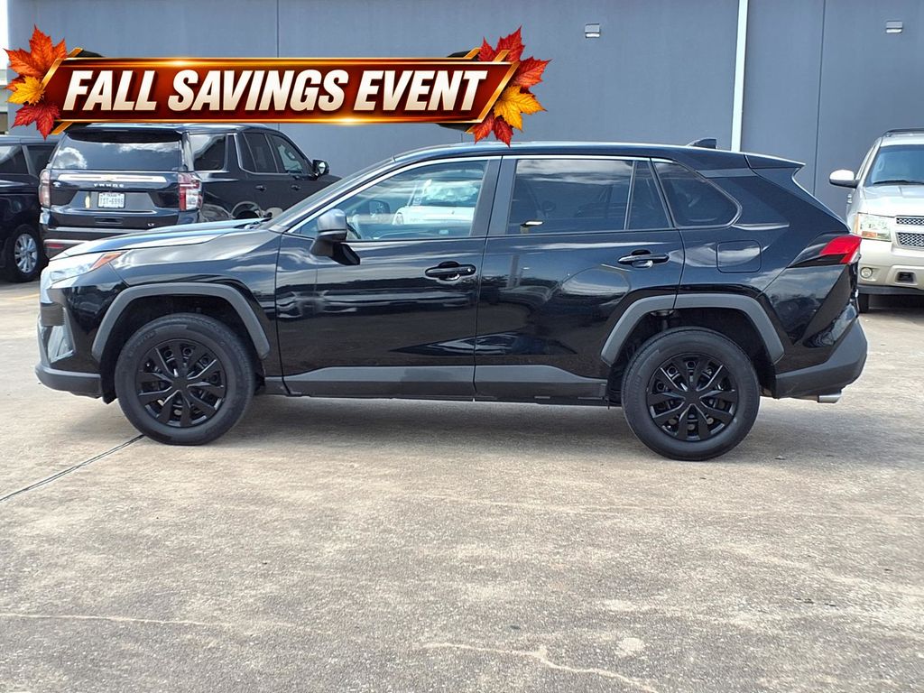 Used 2023 Midnight Black Metallic Toyota LE image 5