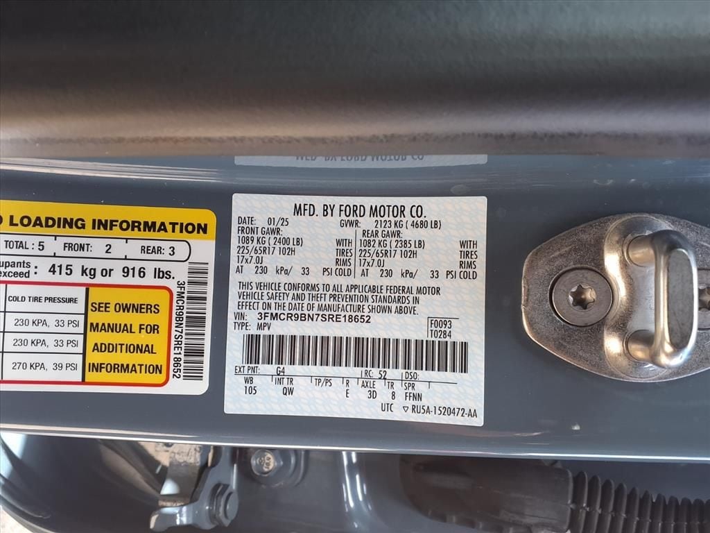 Used 2025 Azure Gray Metallic Ford Big Bend image 13