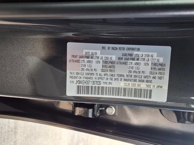New 2026 Machine Gray Metallic Mazda 3.3 Turbo Premium Plus AWD image 8