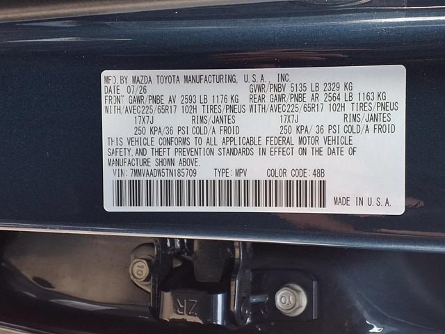 New 2026 Ingot Blue Metallic Mazda Premium AWD image 8