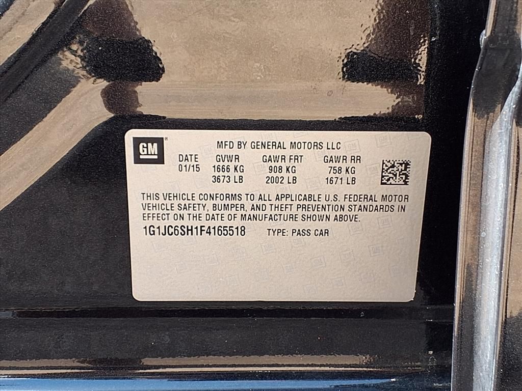 Used 2015 Black Granite Metallic Chevrolet LT image 13