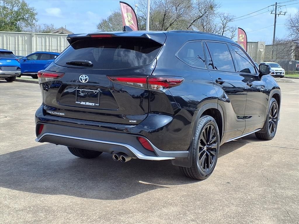 Used 2024 Black Toyota XSE image 4