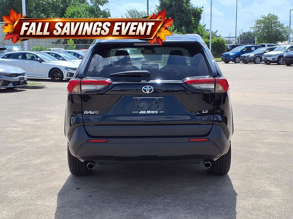 Used 2023 Midnight Black Metallic Toyota LE image 8