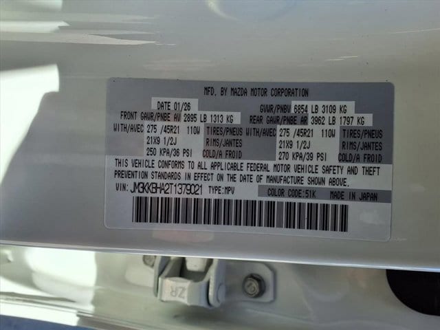 New 2026 Rhodium White Premium Mazda Preferred AWD image 8