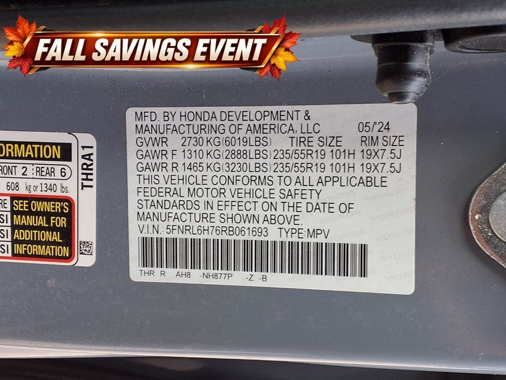 Used 2024 Sonic Gray Pearl Honda Sport image 14