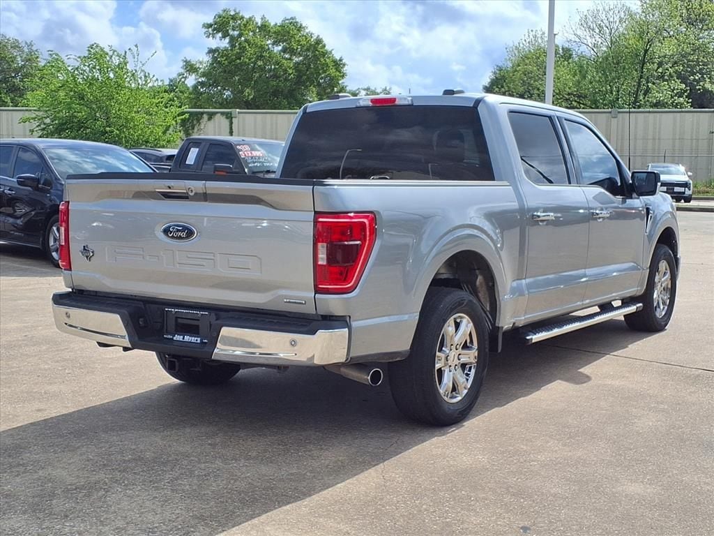 Used 2023 Iconic Silver Metallic Ford XLT image 4