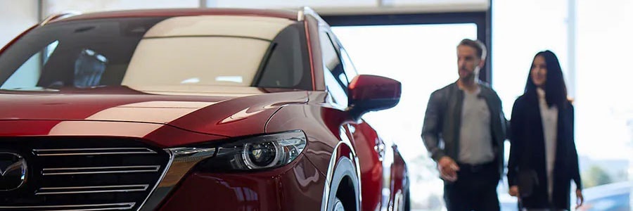 Red Mazda CX-90