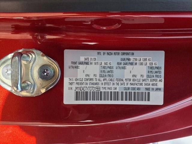 New 2026 Soul Red Crystal Metallic Mazda Grand Touring image 5
