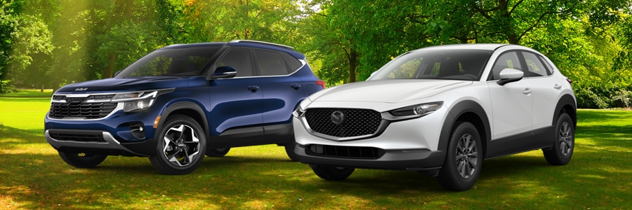 2025 MAZDA CX-30 and Kia Seltos
