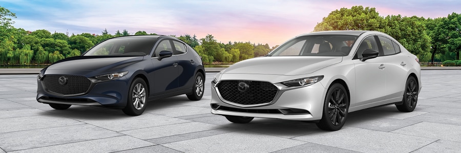 Mazda3 sedan and Mazda3 hatchback