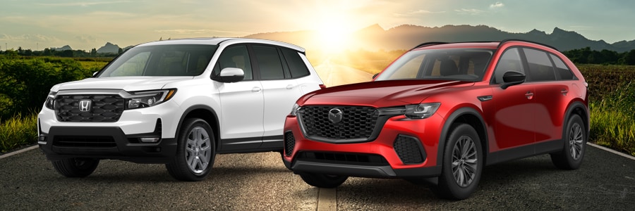 2025 MAZDA CX-70 and Honda Passport