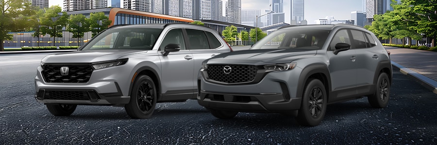 2025 MAZDA CX-50 Hybrid and Honda CR-V Hybrid