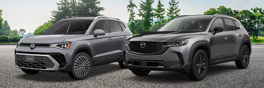 2025 MAZDA CX-50 and Volkswagen Taos