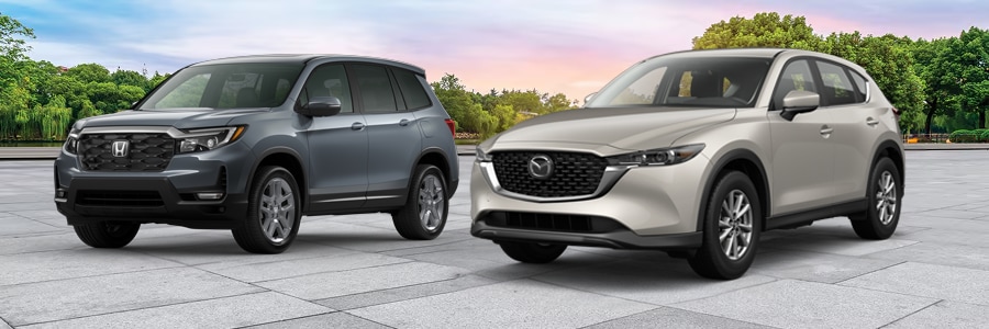 2025 MAZDA CX-5 vs. 2025 Honda Passport