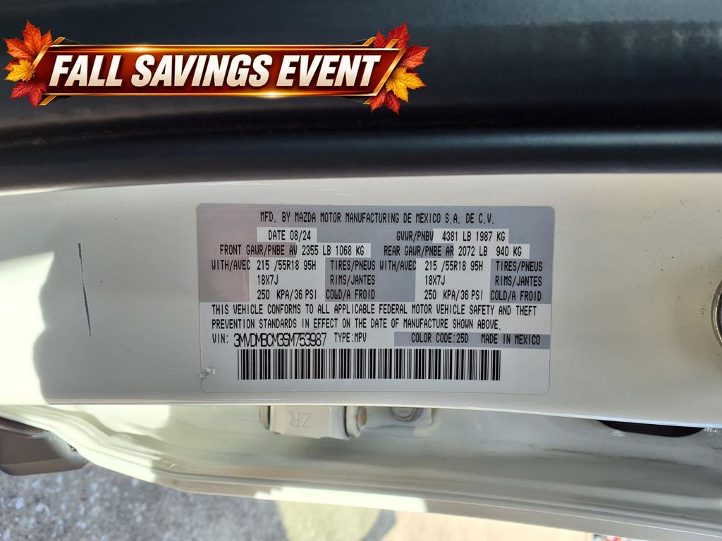 Certified Used 2025 Snowflake White Pearl Mica Mazda 2.5 S Preferred Package image 14