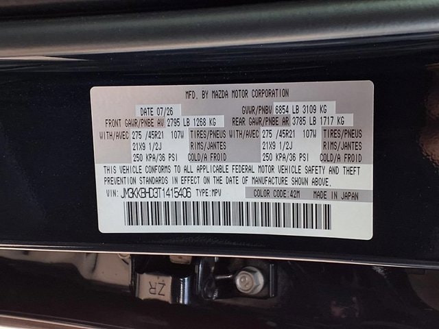 New 2026 Deep Crystal Blue Mica Mazda 3.3 Turbo Preferred AWD image 8