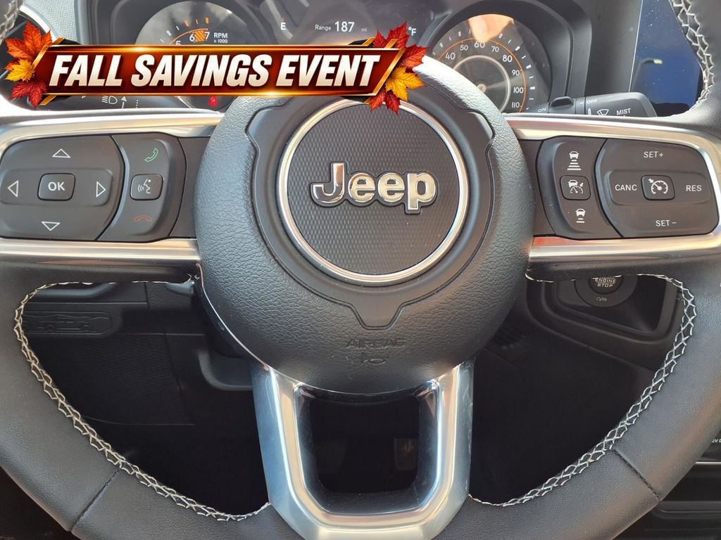 Used 2025 Black Clearcoat Jeep Sahara image 17