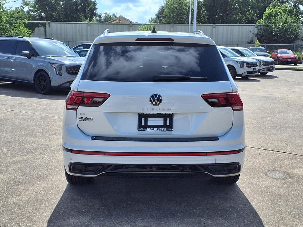 Used 2023 Opal White Volkswagen 2.0T SE R-Line Black image 8