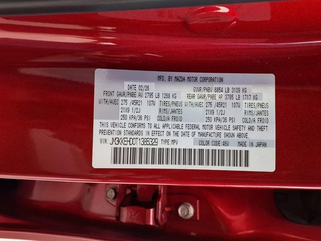 New 2026 Soul Red Crystal Metallic Mazda 3.3 Turbo Premium Plus AWD image 8