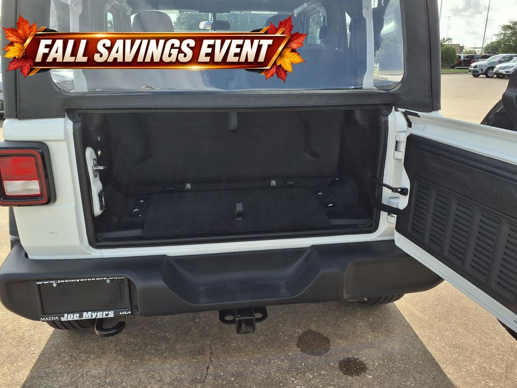 Used 2025 Bright White Clearcoat Jeep Sport image 12