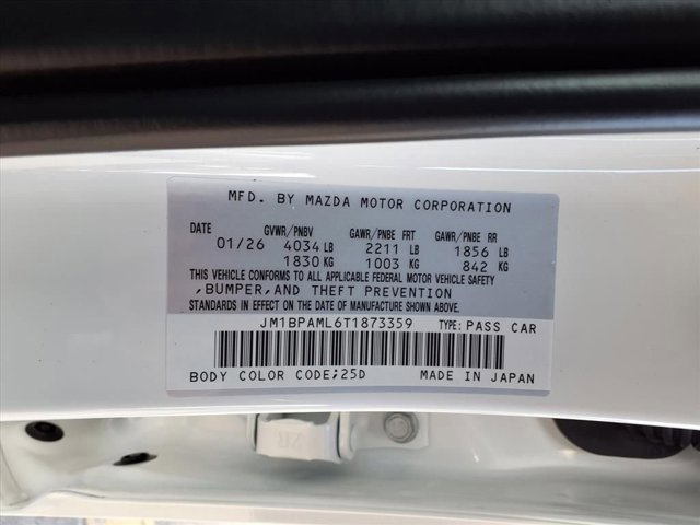 New 2026 Snowflake White Pearl Mazda 2.5 S Premium image 8