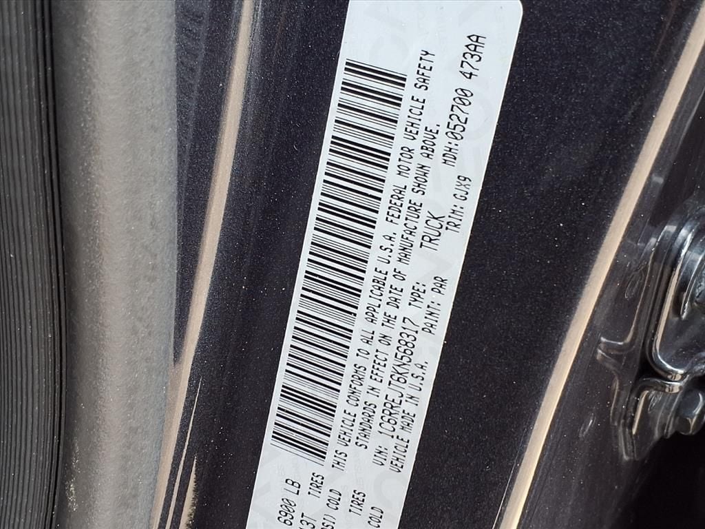 Used 2019 Maximum Steel Metallic Clearcoat Ram Laramie image 30