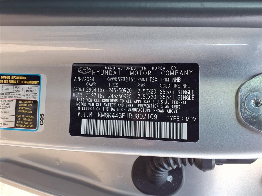 Used 2024 Typhoon Silver Hyundai SEL image 14