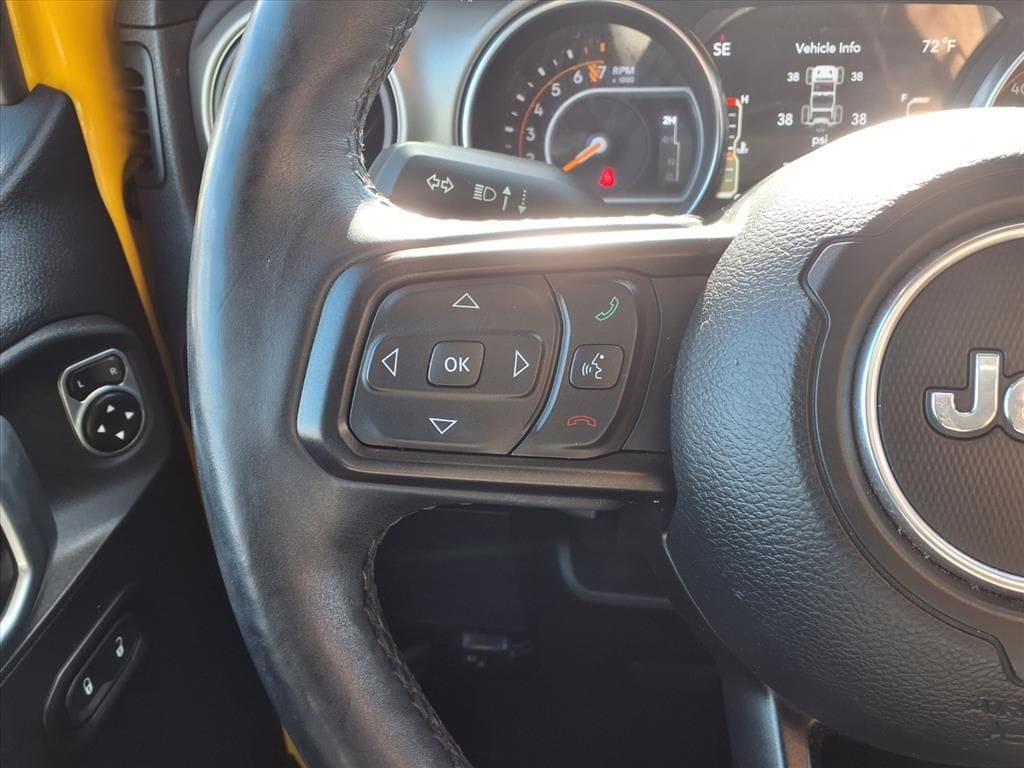 Used 2019 Baja Yellow Clearcoat Jeep Unlimited Sport S image 18