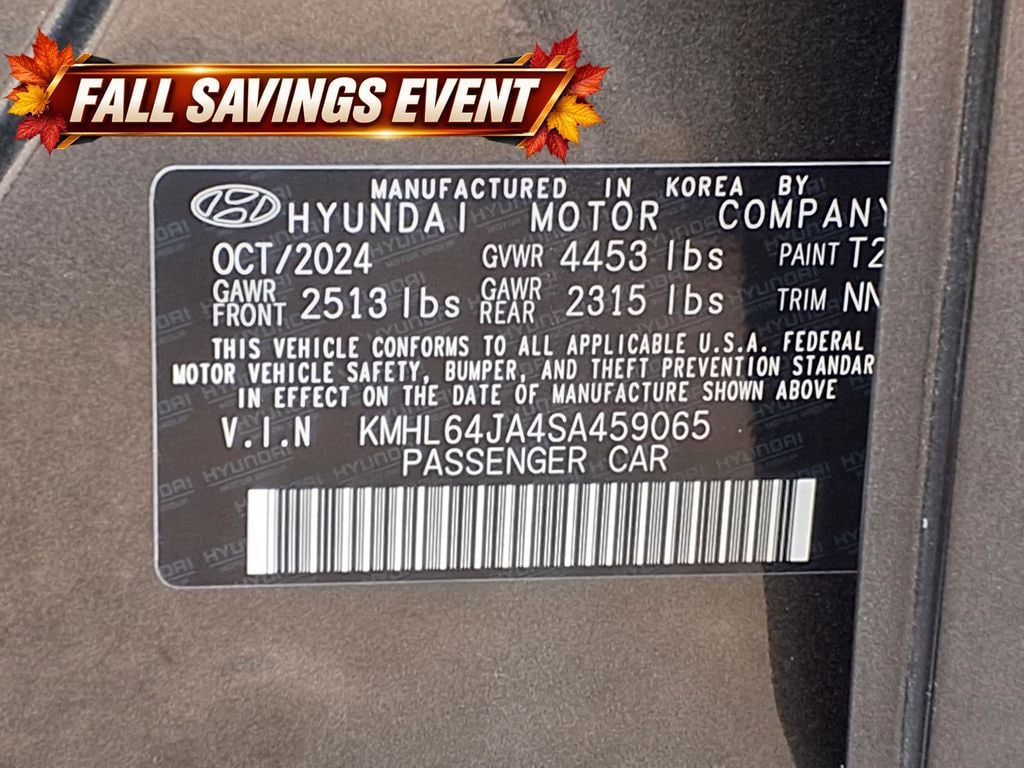 Used 2025 Portofino Gray Hyundai SEL image 13