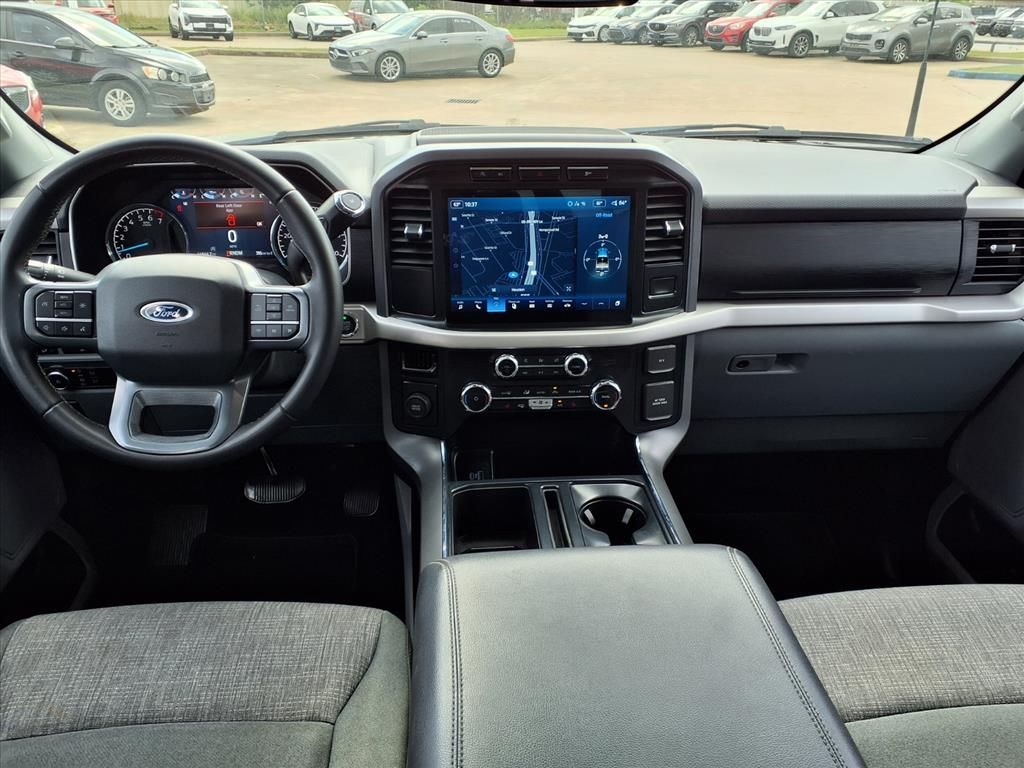 Used 2023 Iconic Silver Metallic Ford XLT image 9