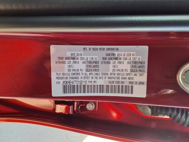New 2026 Soul Red Crystal Metallic Mazda 2.5 S Premium Plus AWD image 8