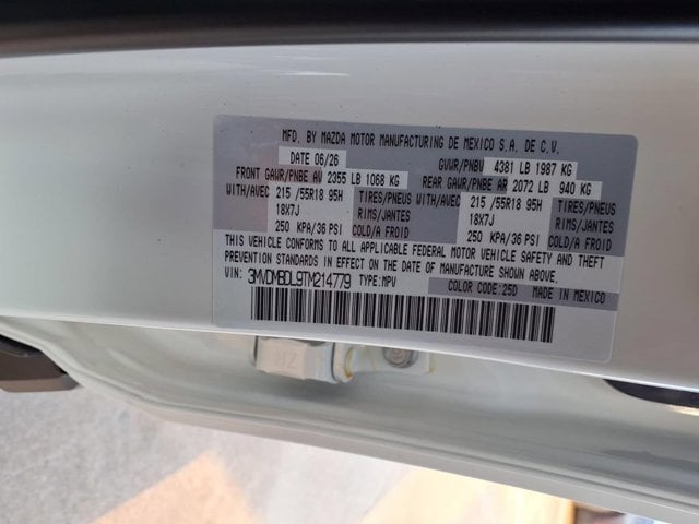 New 2026 Snowflake White Pearl Mazda 2.5 S Premium AWD image 8