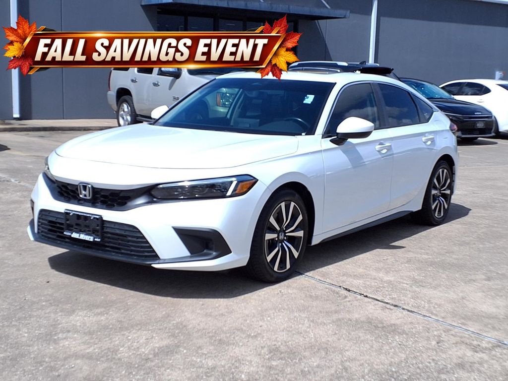 Used 2024 Platinum White Pearl Honda EX-L image 3